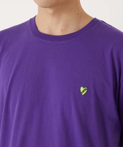 HOLLYWOOD RANCH MARKET(ハリウッドランチマーケット)の「CS0011ハートインHRMショートスリーブT(Tシャツ/カットソー・メンズ・ブラック/パープル/ホワイト/レッド・SMALL/MEDIUM/LARGE/X-LARGE)」の14枚目の写真