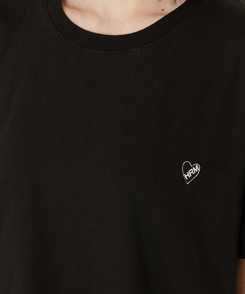 HOLLYWOOD RANCH MARKET(ハリウッドランチマーケット)の「CS0011ハートインHRMショートスリーブT(Tシャツ/カットソー・メンズ・ブラック/パープル/ホワイト/レッド・SMALL/MEDIUM/LARGE/X-LARGE)」の11枚目の写真