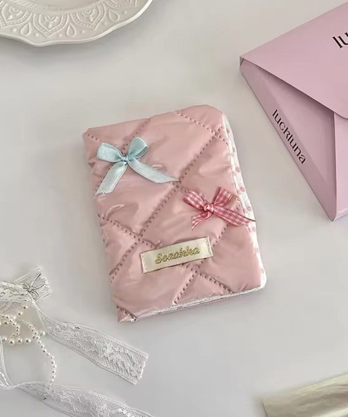 Port（ポート）の「【 Port / ポート 】 フレンチ リボン パステルカラー パスポートケース / マルチケース #_（パスポートケース・レディース・グリーン/ホワイト/パープル/ピンク/ブルー・FREE）」の5枚目の写真