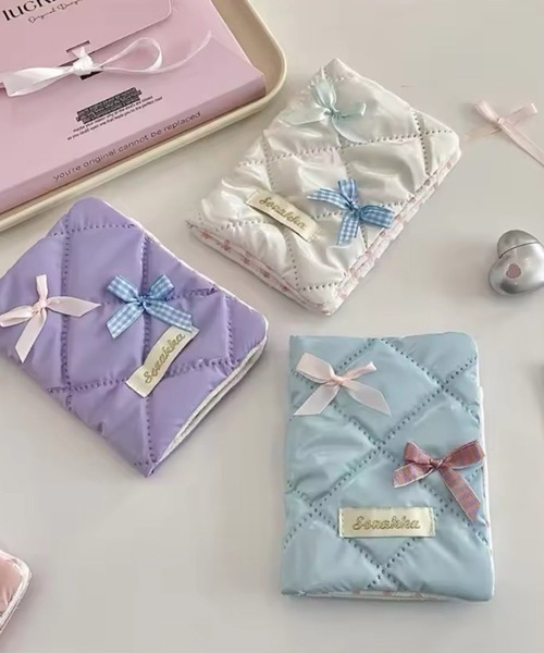 Port（ポート）の「【 Port / ポート 】 フレンチ リボン パステルカラー パスポートケース / マルチケース #_（パスポートケース・レディース・グリーン/ホワイト/パープル/ピンク/ブルー・FREE）」の8枚目の写真