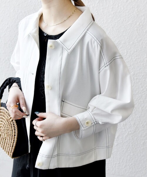 専用！【THE SCOTCH HOUSE】新品❣ 洗濯可スラブインレイブルゾン 専用！【THE SCOTCH HOUSE】新品❣ 洗濯可スラブインレイブルゾン