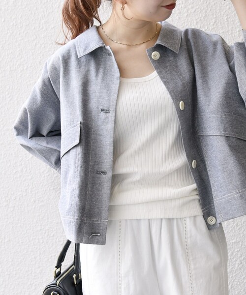 専用！【THE SCOTCH HOUSE】新品❣ 洗濯可スラブインレイブルゾン 専用！【THE SCOTCH HOUSE】新品❣ 洗濯可スラブインレイブルゾン