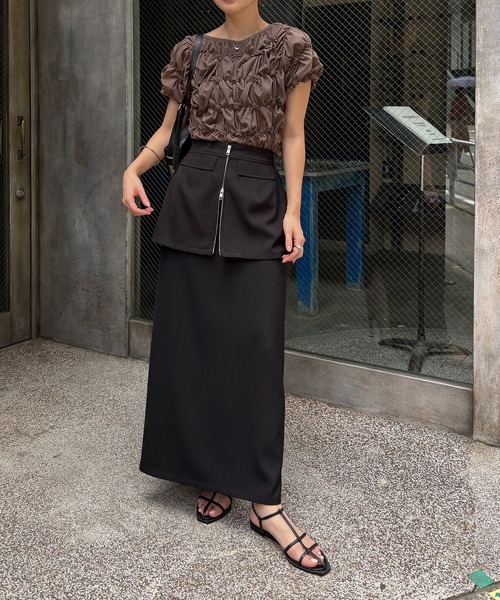 CAPRICIEUX LE'MAGE　シャーリングホイップTシャツ CAPRICIEUX LE'MAGE｜【新色追加/全骨格◎】シャーリングホイップT