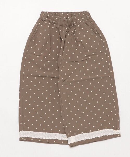 aimoha（アイモハ）の「【aimoha-KIDS-】ドット柄　キッズガウチョパンツ（スラックス・キッズ・カーキ/ベージュ/グレー・90/100/110/120/130）」の20枚目の写真