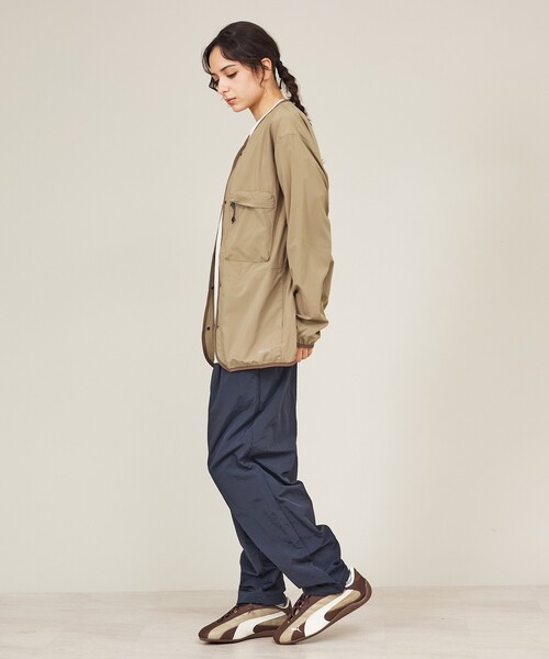 NANGA(ナンガ)の「【NANGA/ナンガ】PLC CARDIGAN/ナイロンカーディガン/パッカブル(ブルゾン・メンズ・ブラック/グリーン/グレー/カーキ・M/L/XL)」の13枚目の写真