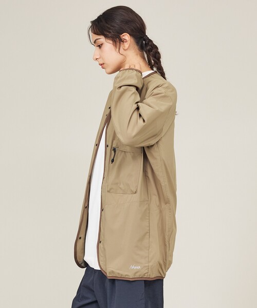 NANGA(ナンガ)の「【NANGA/ナンガ】PLC CARDIGAN/ナイロンカーディガン/パッカブル(ブルゾン・メンズ・ブラック/グリーン/グレー/カーキ・M/L/XL)」の15枚目の写真