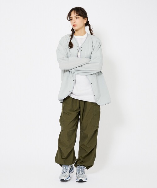 NANGA(ナンガ)の「【NANGA/ナンガ】PLC CARDIGAN/ナイロンカーディガン/パッカブル(ブルゾン・メンズ・ブラック/グリーン/グレー/カーキ・M/L/XL)」の20枚目の写真