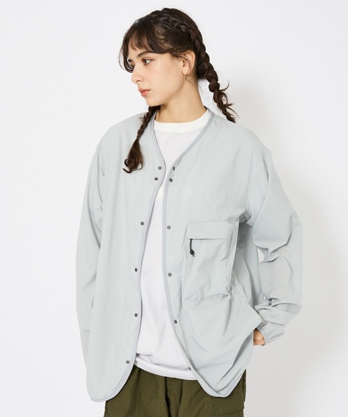 NANGA/ナンガ】PLC CARDIGAN/ナイロンカーディガン/パッカブル