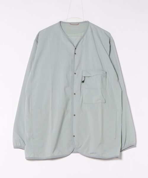 NANGA(ナンガ)の「【NANGA/ナンガ】PLC CARDIGAN/ナイロンカーディガン/パッカブル(ブルゾン・メンズ・ブラック/グリーン/グレー/カーキ・M/L/XL)」の8枚目の写真