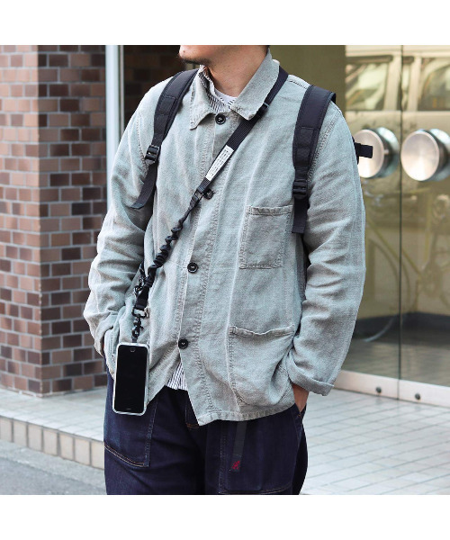 POST GENERAL(ポストジェネラル)の「ポストジェネラル POST GENERAL / スリング ショルダーポーチ&ストラップ(ショルダーバッグ・レディース・ブラック・FREE)」の9枚目の写真