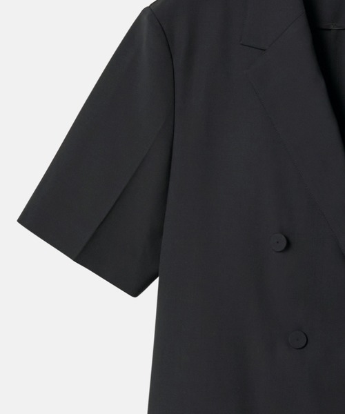 ダブルブレステッドシャツジャケット / Double-Breasted Shirt Jacket 