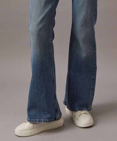【 】CKJeans フレアシルエットジーンズ◆送料無料◆ Flare]ジーンズ(デニムパンツ) - ハイライズフレアシルエット