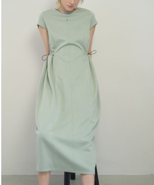 Muel Chic(ミュエルシック)の「Creek onepiece クリークワンピース(ワンピース・レディース・ブラック/ミント/オフホワイト・FREE)」の19枚目の写真