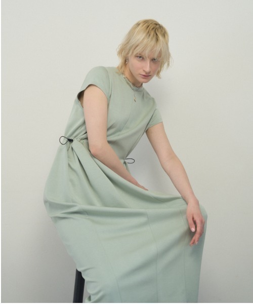 Muel Chic(ミュエルシック)の「Creek onepiece クリークワンピース(ワンピース・レディース・ブラック/ミント/オフホワイト・FREE)」の20枚目の写真