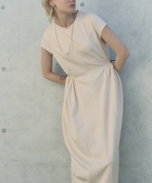 Muel Chic(ミュエルシック)の「Creek onepiece クリークワンピース(ワンピース・レディース・ブラック/ミント/オフホワイト・FREE)」の5枚目の写真