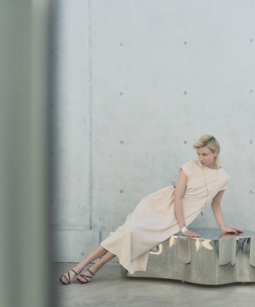 Muel Chic(ミュエルシック)の「Creek onepiece クリークワンピース(ワンピース・レディース・ブラック/ミント/オフホワイト・FREE)」の8枚目の写真