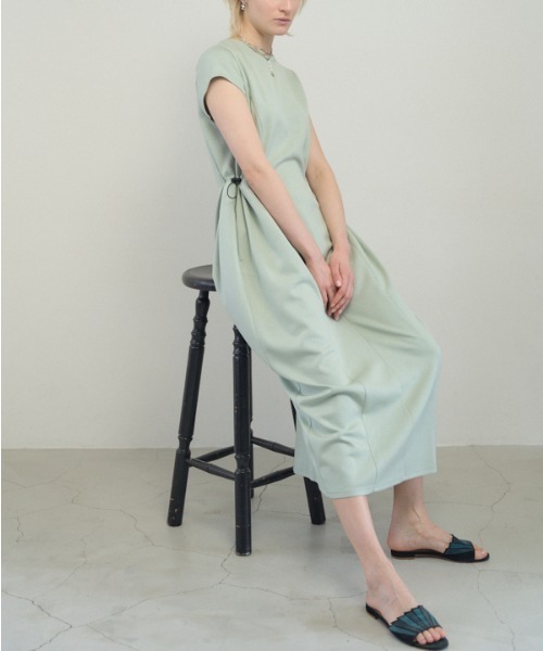 Muel Chic(ミュエルシック)の「Creek onepiece クリークワンピース(ワンピース・レディース・ブラック/ミント/オフホワイト・FREE)」の18枚目の写真