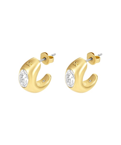 MICHAEL KORS(マイケルコース)の「マイケル・コース アクセサリー レディース ピアス ゴールド MKJ8478710(ピアス(両耳用)・レディース・ゴールド・FREE)」の3枚目の写真