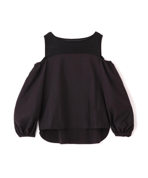 PINKY&DIANNE（ピンキーアンドダイアン）の「オフショルダーカットソートップス（Tシャツ/カットソー・レディース・ホワイト/ブラック・38）」の22枚目の写真