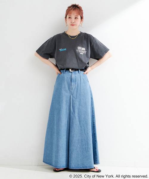 GOOD ROCK SPEED（グッドロックスピード）の「GOOD ROCK SPEED/グッドロックスピード NYC-b（Tシャツ/カットソー・レディース・ブラックミックス/ホワイト/ブラック系その他/チャコールグレー・FREE）」の22枚目の写真