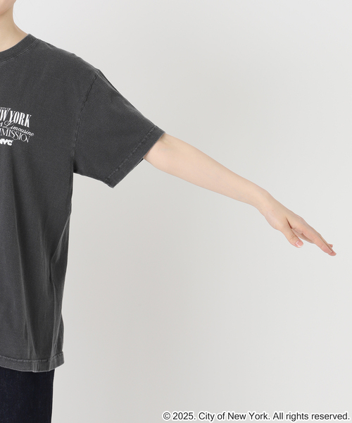 GOOD ROCK SPEED（グッドロックスピード）の「GOOD ROCK SPEED/グッドロックスピード NYC-b（Tシャツ/カットソー・レディース・ブラックミックス/ホワイト/ブラック系その他/チャコールグレー・FREE）」の9枚目の写真