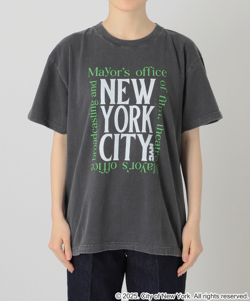 GOOD ROCK SPEED（グッドロックスピード）の「GOOD ROCK SPEED/グッドロックスピード NYC-b（Tシャツ/カットソー・レディース・ブラックミックス/ホワイト/ブラック系その他/チャコールグレー・FREE）」の15枚目の写真