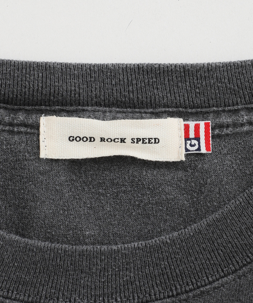 GOOD ROCK SPEED（グッドロックスピード）の「GOOD ROCK SPEED/グッドロックスピード NYC-b（Tシャツ/カットソー・レディース・ブラックミックス/ホワイト/ブラック系その他/チャコールグレー・FREE）」の21枚目の写真