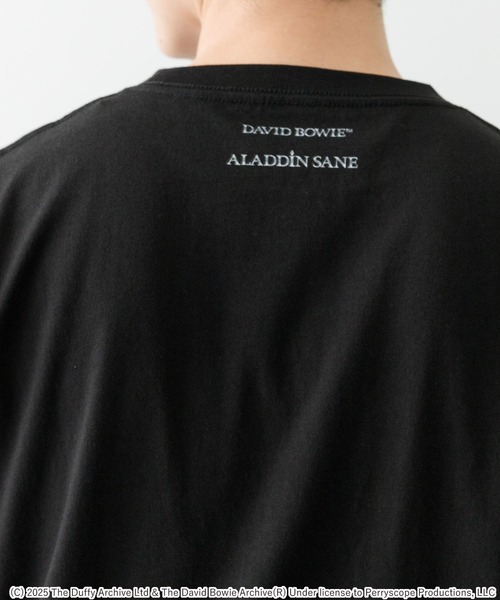 ITEMS URBANRESEARCH（アイテムズ アーバンリサーチ）の「『別注』David Bowie T-shirts（Tシャツ/カットソー・メンズ・ブラック/ホワイト・MEDIUM/LARGE）」の10枚目の写真