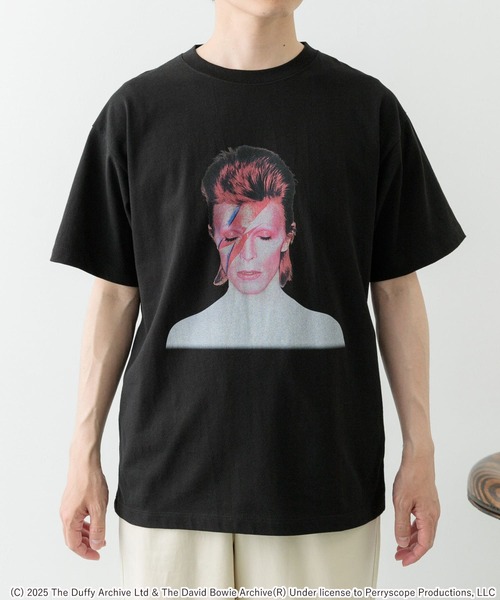 ITEMS URBANRESEARCH（アイテムズ アーバンリサーチ）の「『別注』David Bowie T-shirts（Tシャツ/カットソー・メンズ・ブラック/ホワイト・MEDIUM/LARGE）」の12枚目の写真
