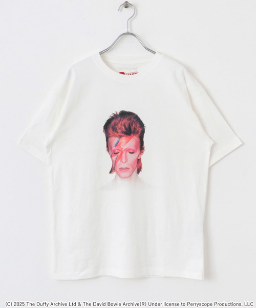 ITEMS URBANRESEARCH（アイテムズ アーバンリサーチ）の「『別注』David Bowie T-shirts（Tシャツ/カットソー・メンズ・ブラック/ホワイト・MEDIUM/LARGE）」の15枚目の写真