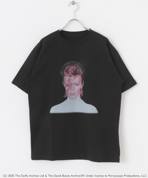 ITEMS URBANRESEARCH（アイテムズ アーバンリサーチ）の「『別注』David Bowie T-shirts（Tシャツ/カットソー・メンズ・ブラック/ホワイト・MEDIUM/LARGE）」の16枚目の写真