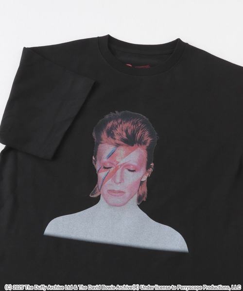 ITEMS URBANRESEARCH（アイテムズ アーバンリサーチ）の「『別注』David Bowie T-shirts（Tシャツ/カットソー・メンズ・ブラック/ホワイト・MEDIUM/LARGE）」の17枚目の写真
