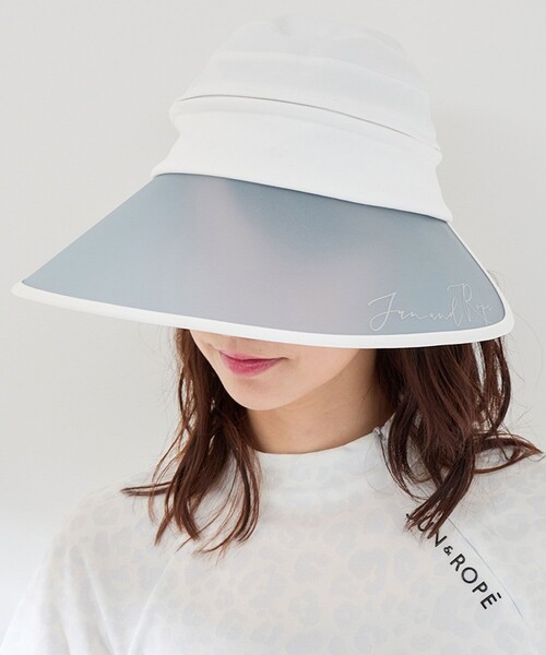 ジュン＆ロぺ（JUN&ROPE’）/【UV】2WAY セルハット UV】2WAY セルハット（ハット）｜JUN&ROPE'（ジュンアンドロペ）の