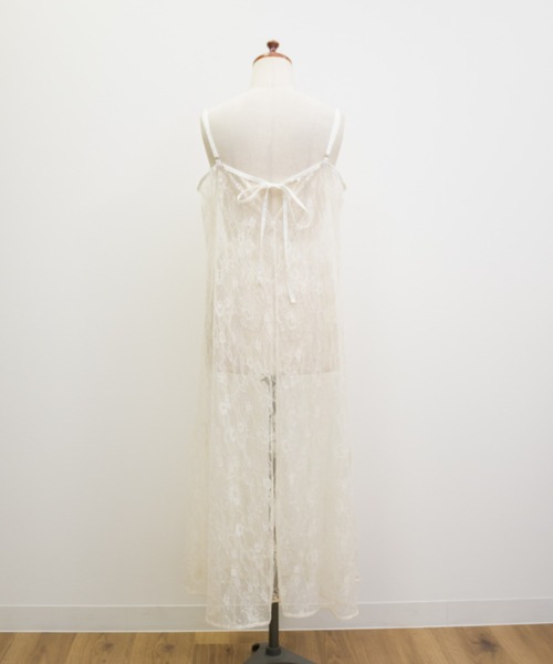 CLETTE(クレット)の「レースキャミソールセット3WAYワンピース(ワンピース・レディース・アイボリー/ブラック・4L/3L/LL)」の22枚目の写真