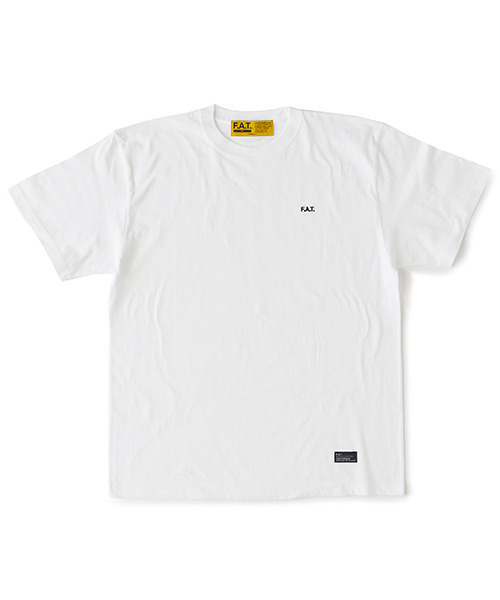 FAT（エフエイティー）の「SIGNETee（Tシャツ/カットソー・メンズ・ホワイト/チャコールグレー/ライトグレー・TITCH(M)/JUMBO(XXL)/FAT(XL)/SKINNY(L)）」の3枚目の写真