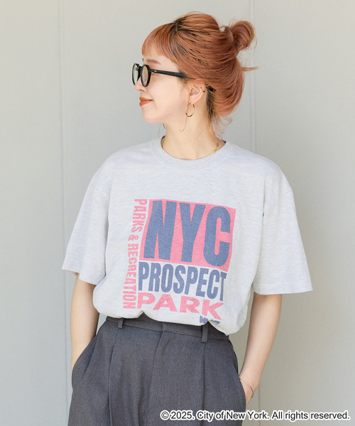 tシャツ 「GOOD ROCK SPEED/グッドロックスピード」NYC スクエアロゴ / 刺繍 / ロゴTシャツ「WEB限定」 レディース GOOD ROCK SPEED tシャツ 追加3「別注」GOOD SPEED/グッドロック