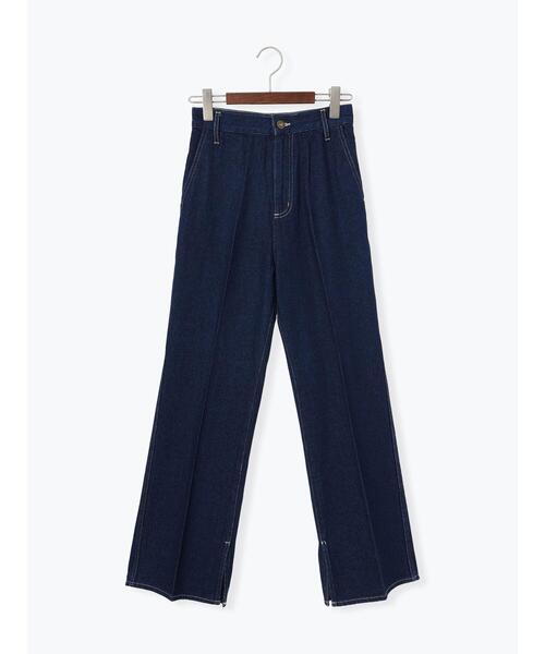 Te chichi TERRASSE（テチチテラス）の「フレアデニムパンツ《2025summer catalog item》（その他パンツ・レディース・サックスブルー/ブルー・L/M）」の13枚目の写真