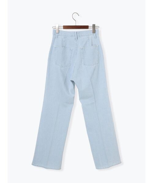 Te chichi TERRASSE（テチチテラス）の「フレアデニムパンツ《2025summer catalog item》（その他パンツ・レディース・サックスブルー/ブルー・L/M）」の15枚目の写真