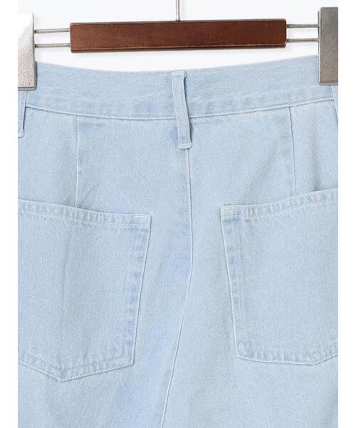 Te chichi TERRASSE（テチチテラス）の「フレアデニムパンツ《2025summer catalog item》（その他パンツ・レディース・サックスブルー/ブルー・L/M）」の19枚目の写真