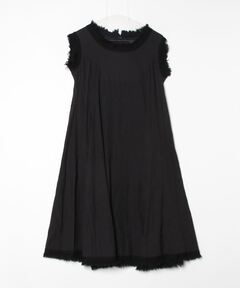 【MURRAL/ミューラル】ヴァイン エンブロイダードジャージードレス グレー MURRAL/ミューラル】Vine embroidered jersey dress/ヴァイン