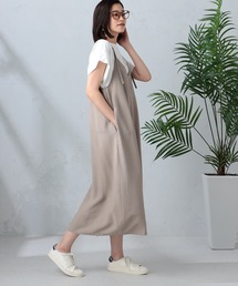 GALLORIA | ドビーキャミワンピース(ワンピース)