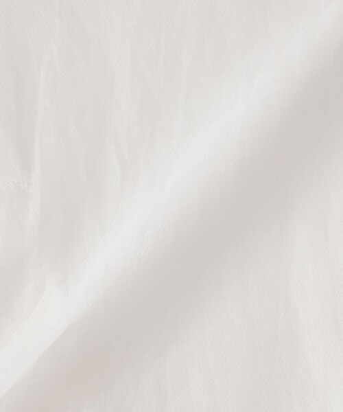 MACKINTOSH LONDON（マッキントッシュ ロンドン）の「【WEB・一部店舗限定】ラミーツイルカラーシャツ（シャツ/ブラウス・レディース・オフホワイト/ネイビー・40/38）」の4枚目の写真