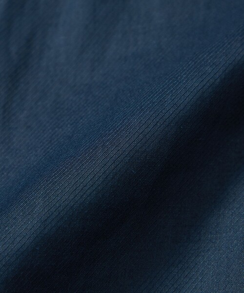 MACKINTOSH LONDON（マッキントッシュ ロンドン）の「【WEB・一部店舗限定】ラミーツイルカラーシャツ（シャツ/ブラウス・レディース・オフホワイト/ネイビー・40/38）」の3枚目の写真