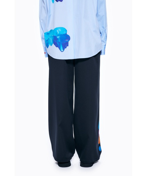 ENFOLD（エンフォルド）の「Drawing ワイドトラウザー（その他パンツ・レディース・ブラック/ダークネイビー・36/38）」の11枚目の写真