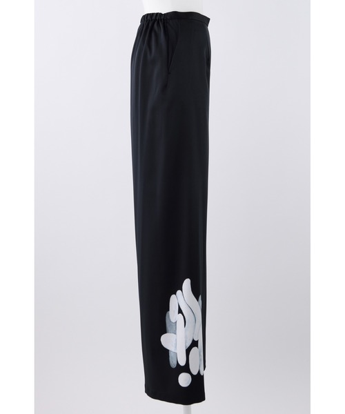 ENFOLD（エンフォルド）の「Drawing ワイドトラウザー（その他パンツ・レディース・ブラック/ダークネイビー・36/38）」の3枚目の写真