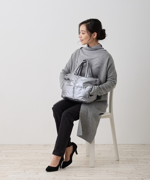 ROOTOTE(ルートート)の「FEデリCARO-B(トートバッグ・レディース・シルバー/ブロンズ/ブルー系その他/ブラック・FREE)」の8枚目の写真
