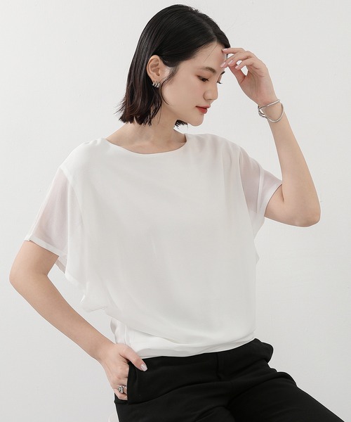 セール】ブラウス レディース 春 夏 半袖 トップス ゆったり