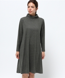 LBC | om起毛天竺タートルワンピース(ワンピース)