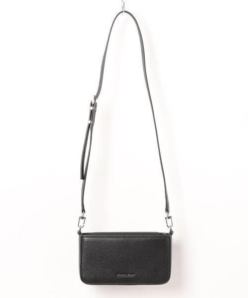 MICHAEL KORS(マイケルコース)の「BRYANT ぺブル レザー コンバーチブル ポシェット クロスボディ スモール(ショルダーバッグ・レディース・ブラック・FREE)」の5枚目の写真