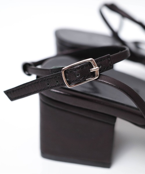 CLANE(クラネ)の「【PH1】【CLANE】LINE STRAP SANDAL 18115-8411(サンダル・レディース・ベージュ/ブラック・36/38)」の10枚目の写真